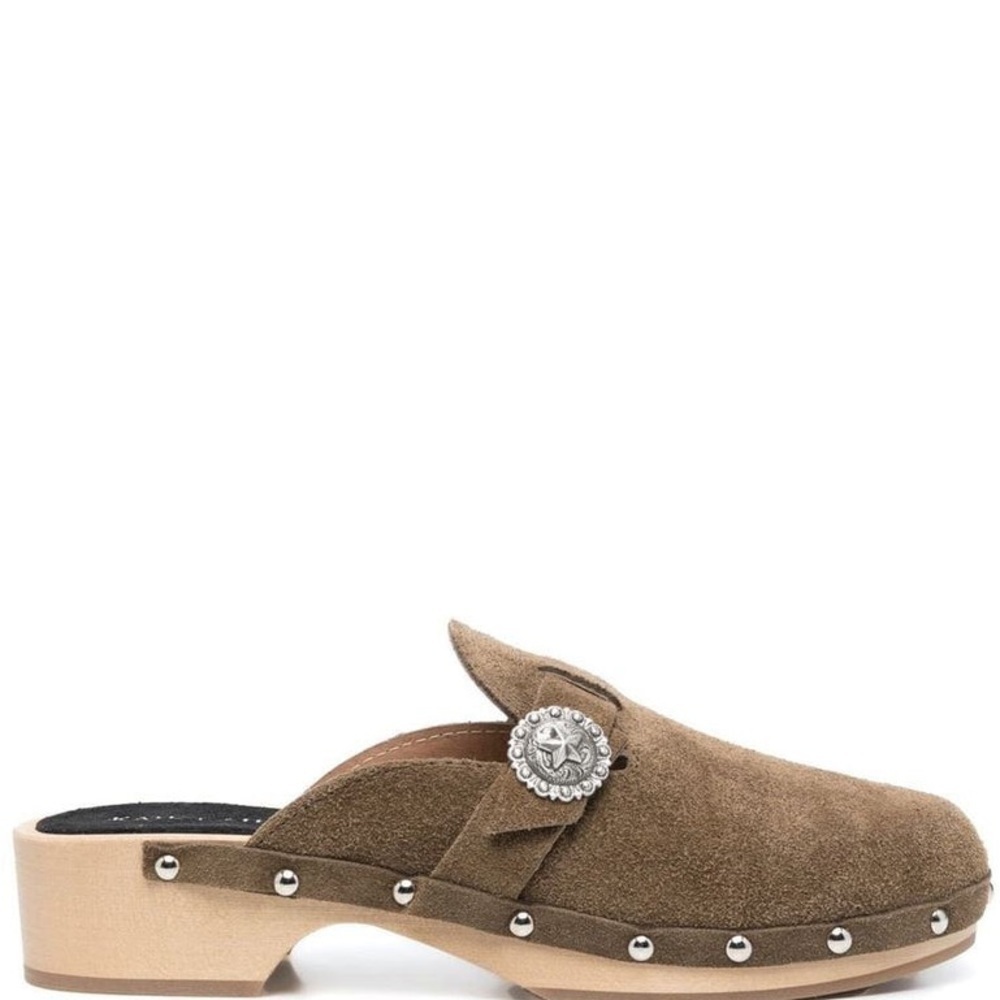 Brand new Kate Cate Allegra suede clogs